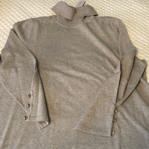 Soft Surroundings Turtle Neck Tunic Sweater